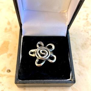 Claire Original Jewelry Sterling Silver Flower Ring